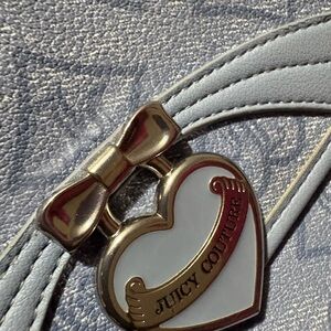 Juicy Couture Metallic Heart Buckle Bag